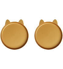 Liewood Plates - 2-Pack - Mae - Rabbit/Golden Caramel