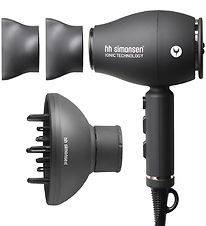 HH Simonsen Hair dryer - XS Dryer incl. Soft styler - Black