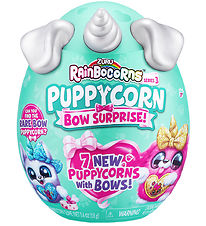 Rainbocorns Verrassing - 7 Onderdelen - 18 cm - Puppymaïs Bow