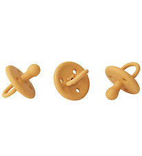 Liewood Pacifiers - Silicone - 3-Pack - Size 1 - Paula - Yellow