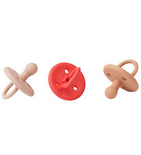 Liewood Pacifiers - Silicone - 3-Pack - Size 1 - Paula - Apple R