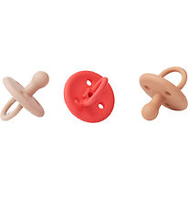 Liewood Dummies - Silicone - 3-Pack - Size 2 - Paula - Apple Red