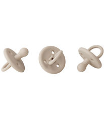 Liewood Pacifiers - Silicone - 3-Pack - Size 1 - Paula - Sandy