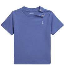 Polo Ralph Lauren Stuttermabolur - Blár