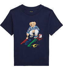 Polo Ralph Lauren T-Shirt - Navy m. Knuffel