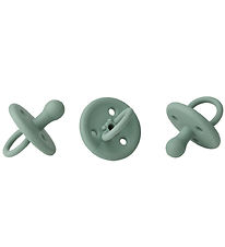 Liewood Pacifiers - Silicone - 3-Pack - Size 2 - Paula - Pepperm