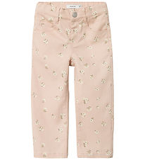Name It Trousers - NmfRose - Sepia Rose/Floral