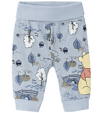 Name It Trousers - Winnie The Pooh - NbmDre - Zen Blue w. Print