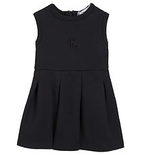 Calvin Klein Kleid - Ceremony Fit Flare Punto - Schwarz