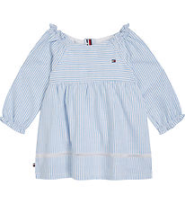 Tommy Hilfiger Mekko - Ithaca - Copenhagen Blue/Valkoinen raidal