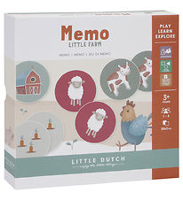 Little Dutch Memory Game - 40 Bricks - Little Farm