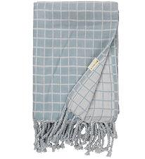 Fabelab Filt - Rutnt - Stuga Blue