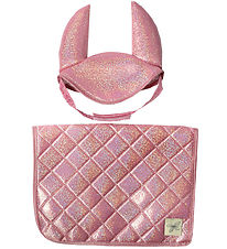 by ASTRUP Saddle pads for pack horses - Pink w. Glitter