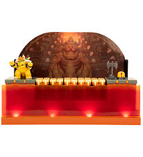 Super Mario Play Set w. Light/Sound - Deluxe Bowser Battle