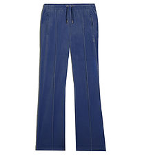 Juicy Couture Velvet Trousers - Blue Depths