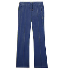 Juicy Couture Velours Hosen - Blue Tiefen