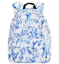 Molo Backpack - Backpack Mio - Blue Horses