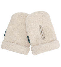 KongWalther Pram Gloves - Østerbro - Cream Teddy