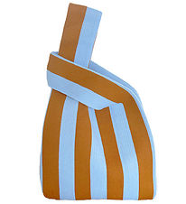 Bows By Str Shopper - Filippa Stripes - Blue/Brown