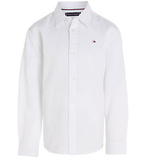 Tommy Hilfiger Kauluspaita - Solid Vohveli - White