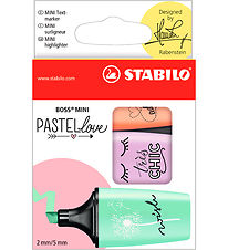 Stabilo Markeerstift - Mini Pastel - 3 stk - Meerkleurig