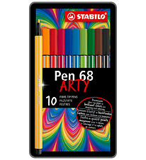 Stabilo Marqueurs Magiques - Stylo 68 Arty - 10 pces - Multicolo