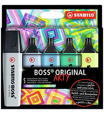 Stabilo Surligneur - BOSS - 5 pces - Pastel/Neon