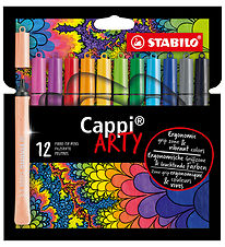 Stabilo Marqueurs Magiques - Cappi Arty - 12 pces - Multicolore