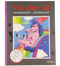 Mandalas Colouring Book - Paint after Numbers - Unicorns