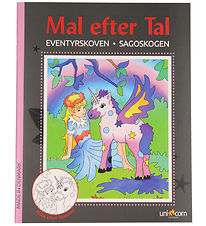 Mandalas Colouring Book - Paint after Numbers - Fairytale Forest