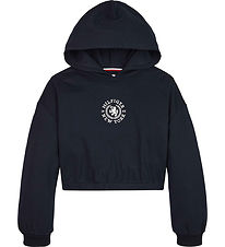 Tommy Hilfiger Hoodie - Viscose - Crest Logo - Desert Cloud