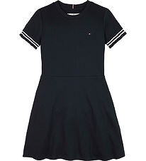 Tommy Hilfiger Dress - Ruffle Rib - Desert Cloud