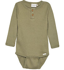 Minymo Romper l/s - Rib - Alo