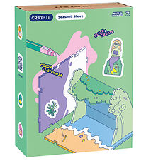 Crateit Creation Set - The Little Mermaid - Wood - Mussel coast
