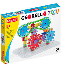 Quercetti Construction Playset - Georello Tech - 100 Parts - 061