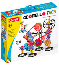Quercetti Construction Playset - Georello Tech - 266 Parts - 238