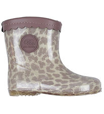 Petit by Sofie Schnoor Rubber Boots w. Lining - AOP Leo