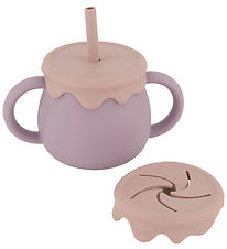 Mikk-Line Cup w. Straws - Silicone - Nirvana
