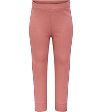 Hummel Leggingsit - Joustinneule - hmlRene - Dusty Rose