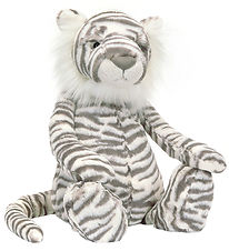 Jellycat Knuffel - Echt BIG - 67x31 cm - Verlegen Snow Tijger