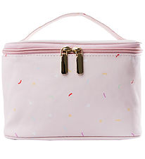 Oh Flossy Cosmetic Bag - Pink w. Confetti