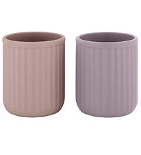 Mikk-Line Cups - 2-Pack - Silicone - Nirvana/Adobe Rose