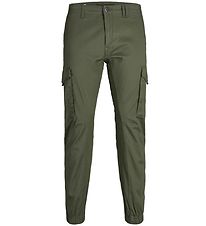 Jack & Jones Hosen - JpstPaul - Noos - Olive Nacht