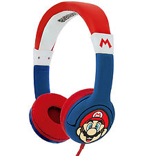 OTL Headphones - Super Mario - Junior On-Ear - Mario - Red/Bl