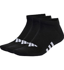 adidas Performance Ankle Socks - 3-Pack - Black w. White