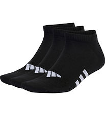adidas Performance Ankelstrumpor - 3-pack - Svart m. Vit