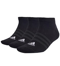 adidas Performance Ankelstrumpor - 3-pack - Svart/Vit