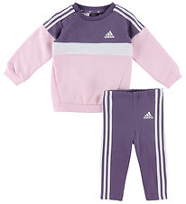 adidas Performance Sweat Set - IG 3S TIB FL TS - Purple/Pink