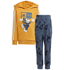 adidas Performance Sweatset - LK DY MM - Gelb/Blau m. Mickey Mou