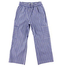 Sofie Schnoor Flickor Byxor - Marinblå Striped